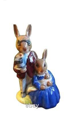 10 PC. LOT Royal Doulton Bunnykin Figurines, Excellent Condition, Must See