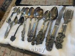 16 Vintage Stainless Flatware By Bonnie Disney Mary Poppins Betty Lou Must See