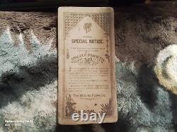 1882 Very Rare Original Moline Plow Company Farmers Diary Pocketbook! Must See