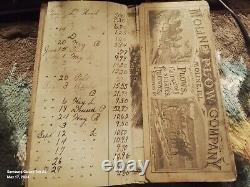 1882 Very Rare Original Moline Plow Company Farmers Diary Pocketbook! Must See