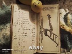 1882 Very Rare Original Moline Plow Company Farmers Diary Pocketbook! Must See