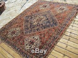 1890s ANTIQUE BIG RUG YOU MUST SEE HIGHLY COLLECTIBLE FINE ITEM
