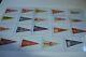 19 1963 Post Mini Baseball Pennant Collection! Must See