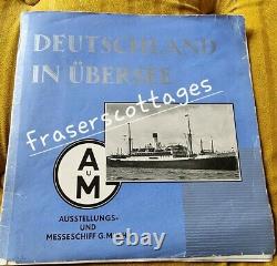 1933 Cap Norte Germany exhibition & trade fair ship G. M. B. H. Must see listing