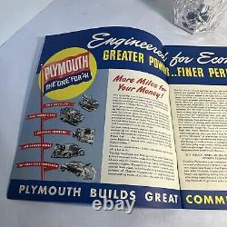 1941 PLYMOUTH Commercial Cars ORIGINAL Color Catalog Brochure MUST SEE! RARE