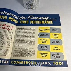 1941 PLYMOUTH Commercial Cars ORIGINAL Color Catalog Brochure MUST SEE! RARE