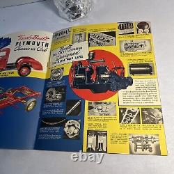 1941 PLYMOUTH Commercial Cars ORIGINAL Color Catalog Brochure MUST SEE! RARE