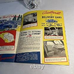 1941 PLYMOUTH Commercial Cars ORIGINAL Color Catalog Brochure MUST SEE! RARE