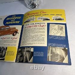 1941 PLYMOUTH Commercial Cars ORIGINAL Color Catalog Brochure MUST SEE! RARE