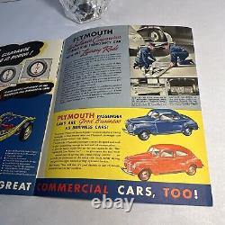 1941 PLYMOUTH Commercial Cars ORIGINAL Color Catalog Brochure MUST SEE! RARE