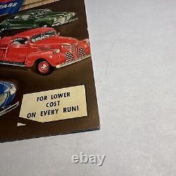 1941 PLYMOUTH Commercial Cars ORIGINAL Color Catalog Brochure MUST SEE! RARE