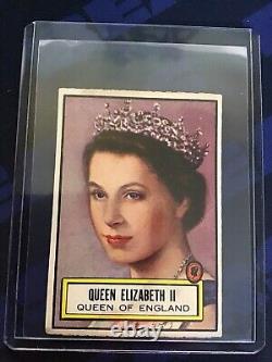 1952 Topps Look'N See Queen Elizabeth II #104 No Creases Must See