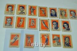 1952 Wheaties Series Sports Card Collection! 18 Cards Total! Must See