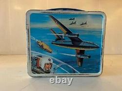 1957 Jet Patrol Lunch Box withOriginal Thermos Very Clean Must See @@