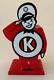 1960's OK Tire Man Bank 6 NM Condition Must See! @@