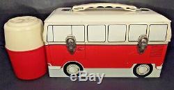 1960's Omni Vw Volkswagon Lunchbox & Thermos Wow Must See Pics
