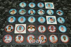 1963 Salada Tea Junket Baseball Coin Collection! 28 Coins Total! Must See