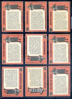 1966 SUPERMAN SET Complete 66 card set- All cards Scanned HIGH GRADE- MUST SEE