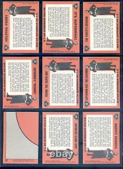 1966 SUPERMAN SET Complete 66 card set- All cards Scanned HIGH GRADE- MUST SEE