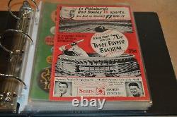 1970-1977 Pittsburgh Pirates Program/scorebook Collection! Must See