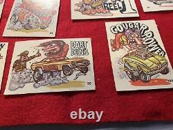 1973 Donruss Fantastic Odd Rods Cards Must See No Reserve