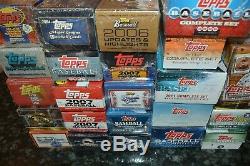 1980-2017 Topps Baseball Card Set Collection! 30 Total Sets! Must See