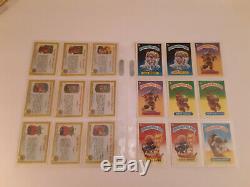 1985 Garbage Pail Kids 1st Series 1 USA OS1 Complete Set 82/82 Matte Must SEE