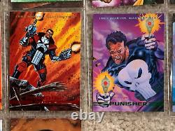 1993 Marvel Masterpices Trading Cards 85 Card Set Out Of 90 MINT MUST SEE