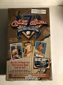 1997 Mickey Mantle Shoe Box Collection Factory Sealed Box, Baseball, Must See