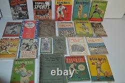 21 Vintage Baseball Books Collection! Must See