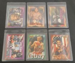 22 Different Signed Ringside Boxing Cards From Referee Collection Must See