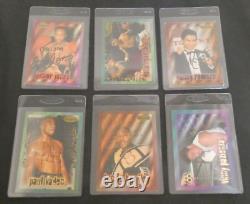 22 Different Signed Ringside Boxing Cards From Referee Collection Must See