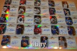 24 2013 Topps Tribute Autographed Baseball Card Collection! Must See! Stars