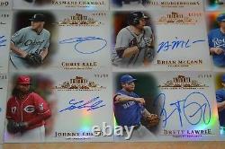 24 2013 Topps Tribute Autographed Baseball Card Collection! Must See! Stars