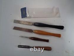 4 Chisels Different Makers And Different Kinds Must See