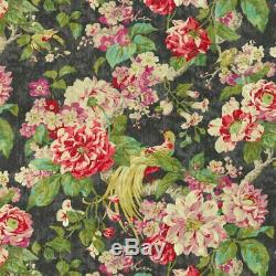 4 DRAPES WAVERLY'S Engagement Garden Collection Must See Bird of Paradise Floral