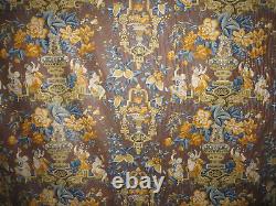 6 yds Rare New Vintage 1994 Clarence House Cotton Print Chinoiserie Must See