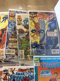 61 Amazing Spider-man Comics Between #348 557 Near Mint Unread Must See