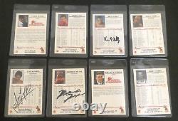 80 Different Signed Kayo Boxing Cards From Referee Collection Must See