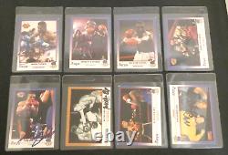 80 Different Signed Kayo Boxing Cards From Referee Collection Must See