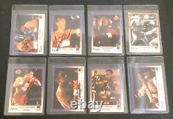 80 Different Signed Kayo Boxing Cards From Referee Collection Must See