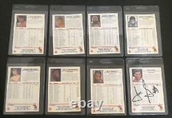 80 Different Signed Kayo Boxing Cards From Referee Collection Must See