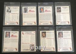 80 Different Signed Kayo Boxing Cards From Referee Collection Must See