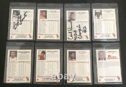 80 Different Signed Kayo Boxing Cards From Referee Collection Must See