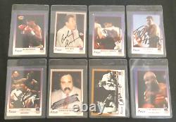 80 Different Signed Kayo Boxing Cards From Referee Collection Must See