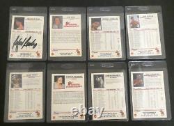 80 Different Signed Kayo Boxing Cards From Referee Collection Must See