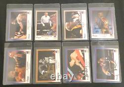 80 Different Signed Kayo Boxing Cards From Referee Collection Must See