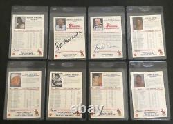 80 Different Signed Kayo Boxing Cards From Referee Collection Must See