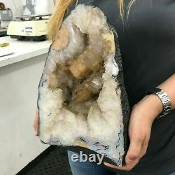 A Must See CITRINE with CALCITE Mineral 8 Kgs = 18 Lbs All Offers Welcome