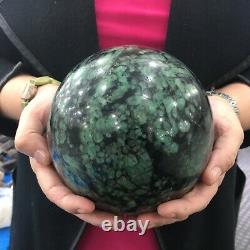 A Must See EMERALD SPHERE BALL 3.6 Kg / 8Lbs Free Shipping Offers Welcome